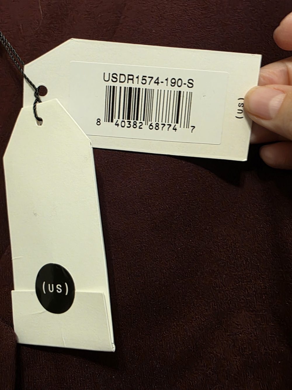 Universal Standard Sleeveless Button-Front Wine Midi Dress, Sz S (14-16) - Picture 4 of 7